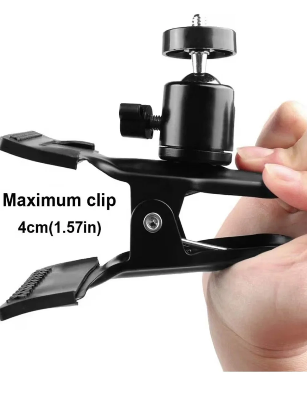 Adjustable Black Clip Phone Mount